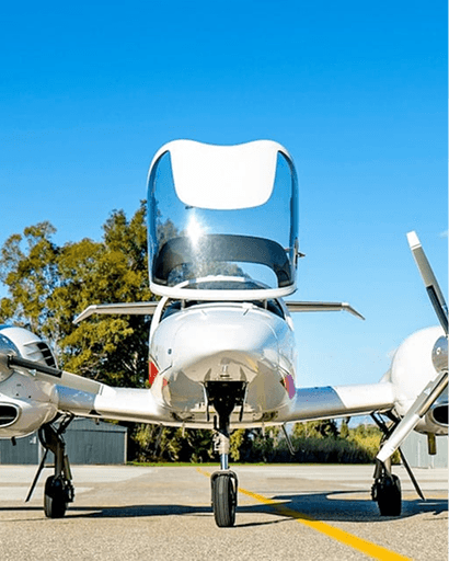 Diamond DA42 NG Ground View